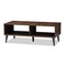 Baxton Studio Pierre Brown and Dark Grey Finished Wood Coffee Table 147-8252 - alternate 1